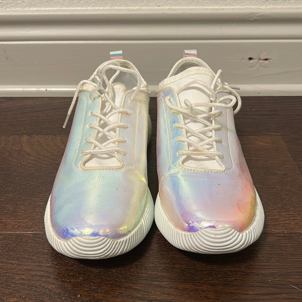 Roxy Rose | Holographic Tennis Shoes | Fun Party Shoes | Women’s Size 10